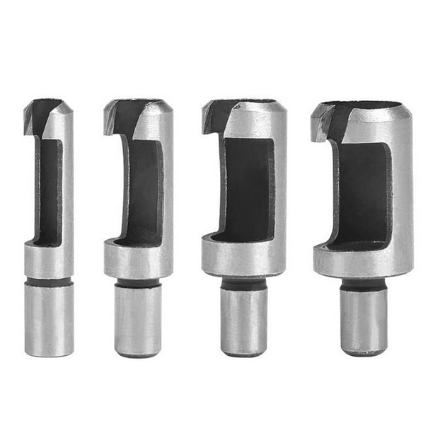 4Pcs Hex Shank Carbon Steel Round Drill Bit Wood Plug Cutter Cutting Tool Set 4Pcs Hex Shank Carbon Steel Round Drill Bit Wood Plug Cutter Cutting Tool Set
